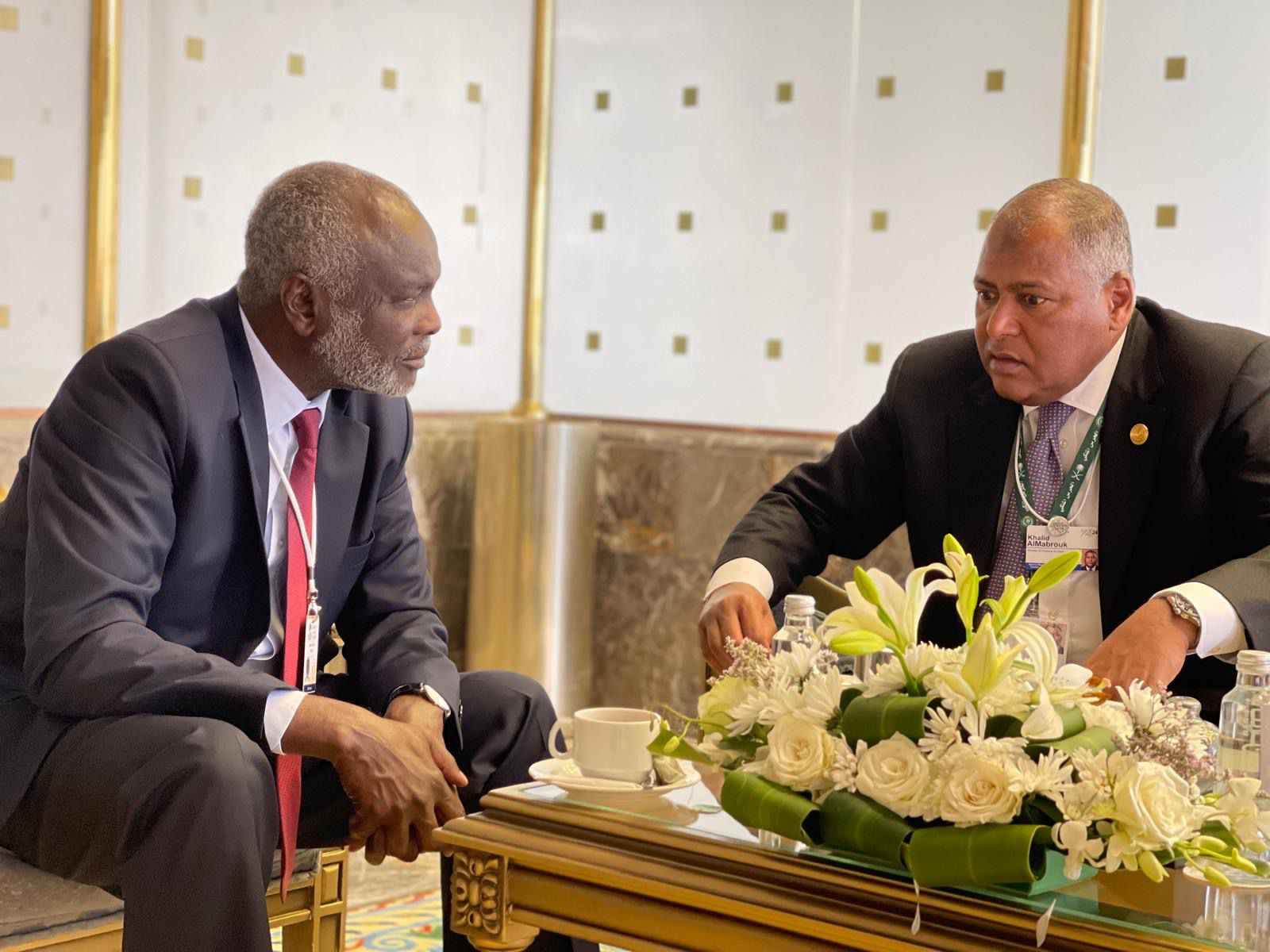 السودان – صوت الشعب نيوز :   وزير المالية يلتقي نظيره الليبي على هامش مؤتمر بنك التنمية الإسلامي بالرياض