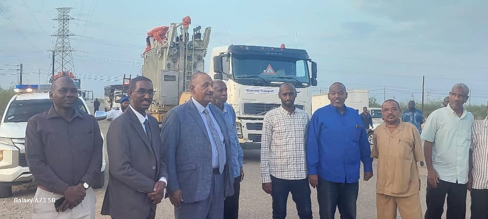 وصول المحول البديل لمحطة بورتسودان التحويلية*