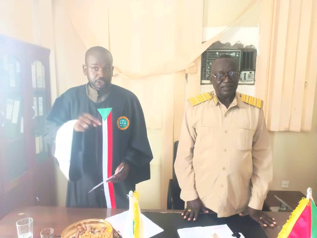 لجنة الإستنفار والمقاومة الشعبية بالدلنج تؤدي القسم