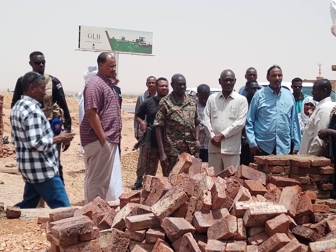 “والي الخرطوم” يقف على منشآت مشروع مدخل ولاية الخرطوم من جهة ولاية نهر النيل