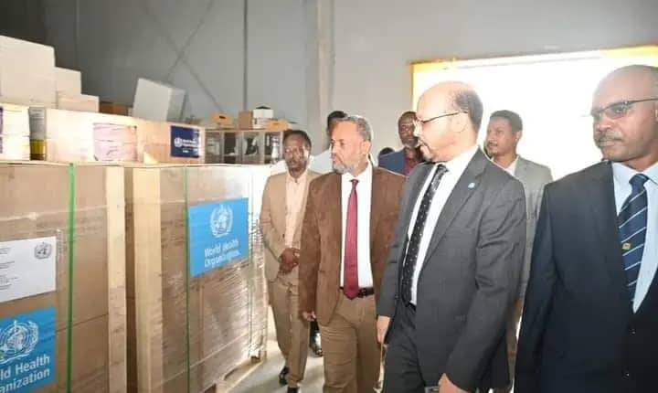 “منظمة الصحة العالمية” تقدم الدفعه الأولى من الإمدادات للسودان والإستجابه للأوبئه