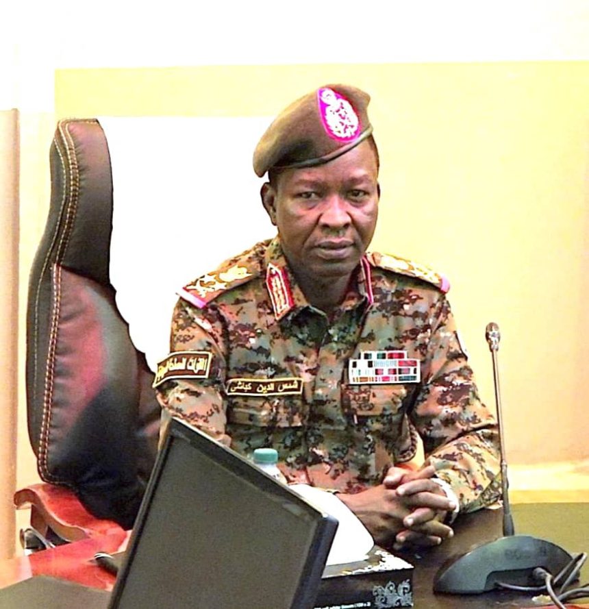 السودان – “صوت الشعب نيوز”:  *كباشي يطلع على الأوضاع الأمنية بولاية شمال كردفان*