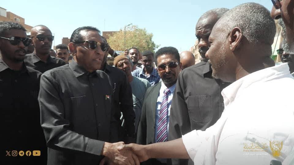 السودان – “صوت الشعب”: *”كامل إدريس”: عودة سوق السجانة لمزاولة نشاطه التجاري تمثل عودة العمل والأمل*   