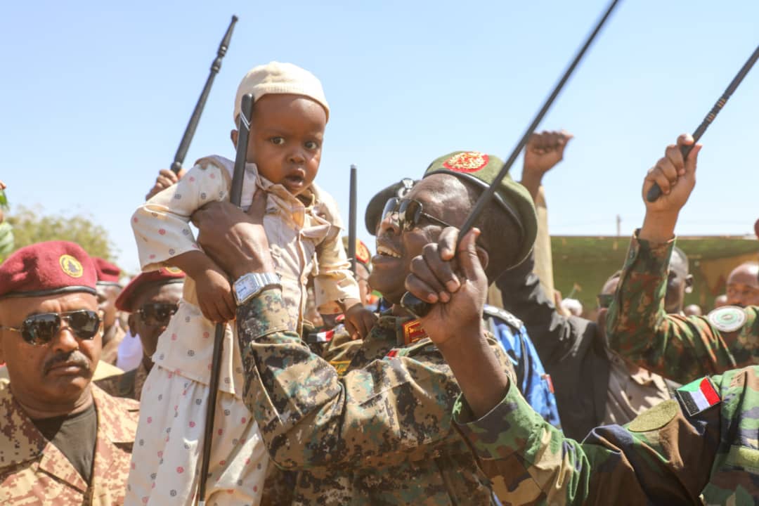 السودان – “صوت الشعب”: *”كباشي”-الزحف مستمر حتى إستكمال تطهير كافة تراب الوطن من دنس التمرد*