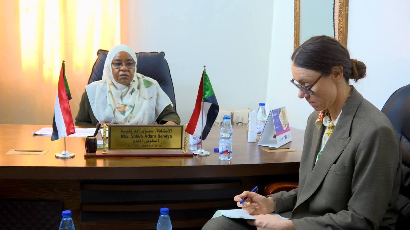 مفوضة العون الإنساني تلتقي وفد الخبراء الأممي الخاص بدارفور*   