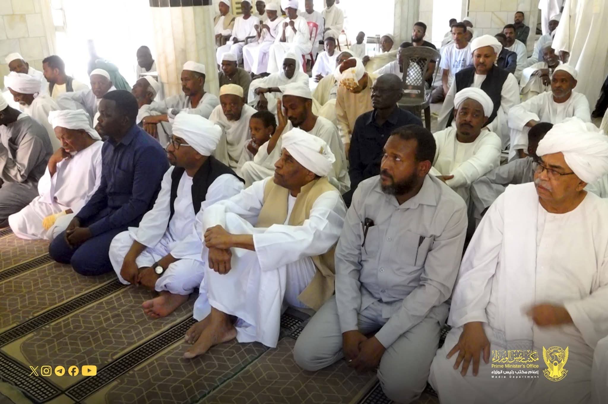 السودان – “صوت الشعب”: رئيس الوزراء يتفقد منطقة شمبات الحلة ويؤكد من مسجد أمة الإجابة: “2026 عام النصر والسلام”   